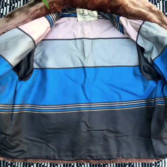 Nashville designer vtg Fur teddy coat - Picture 9 of 16